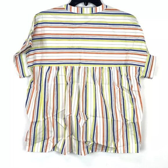 Tommy Hilfiger Tops - Tommy Hilfiger Women’s Short Sleeve Striped Blouse Size S